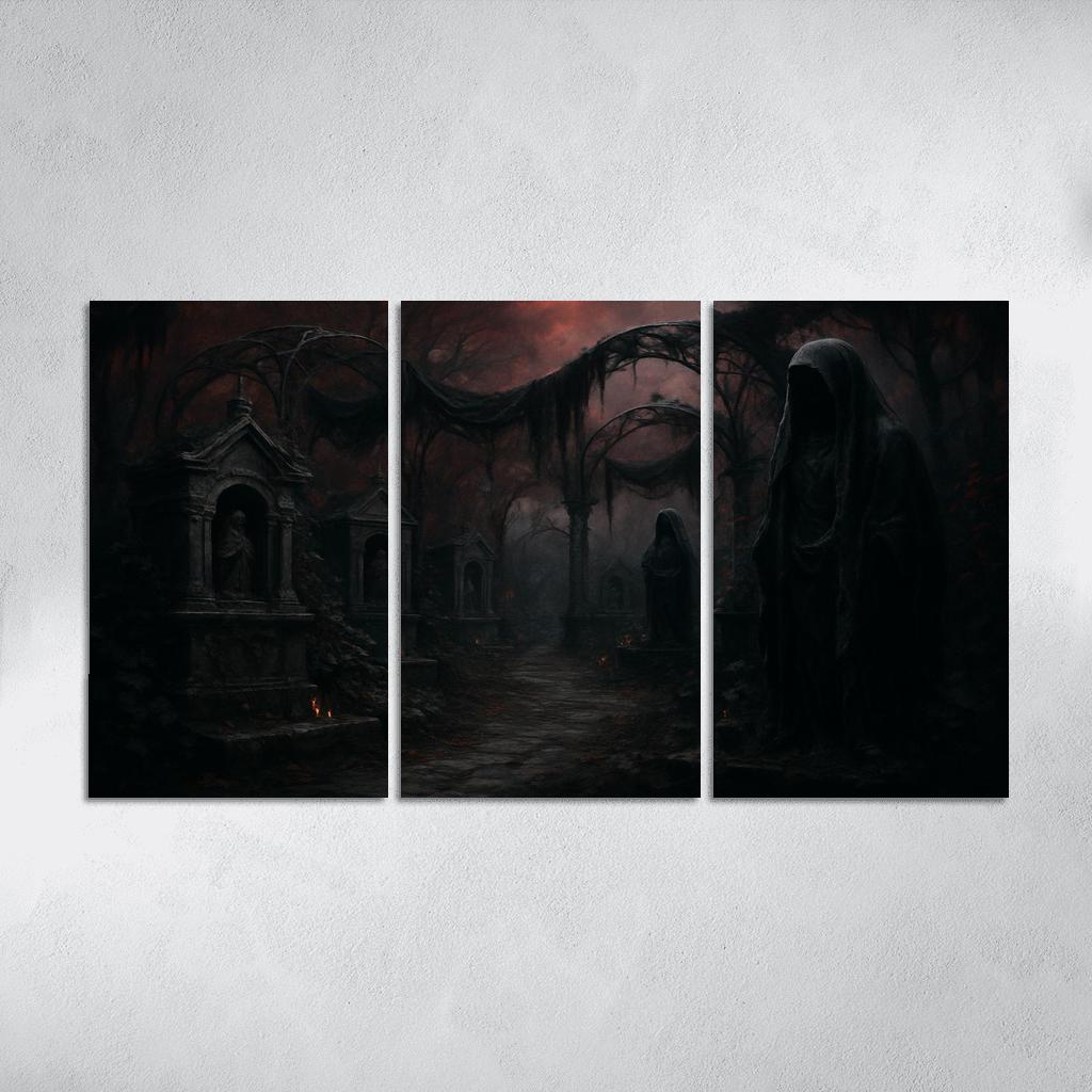 Veiled Reliquary Garden wall decor