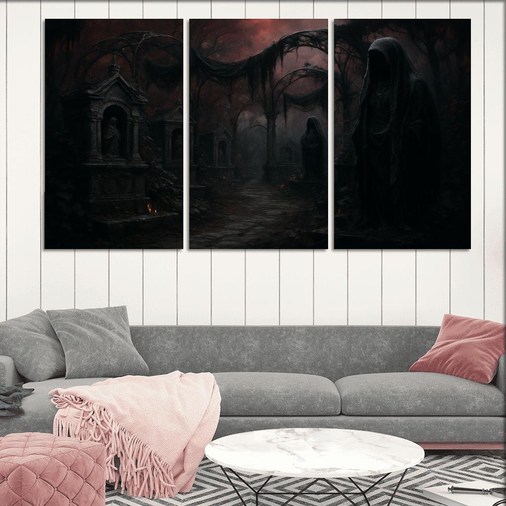 Veiled Reliquary Garden wall decor