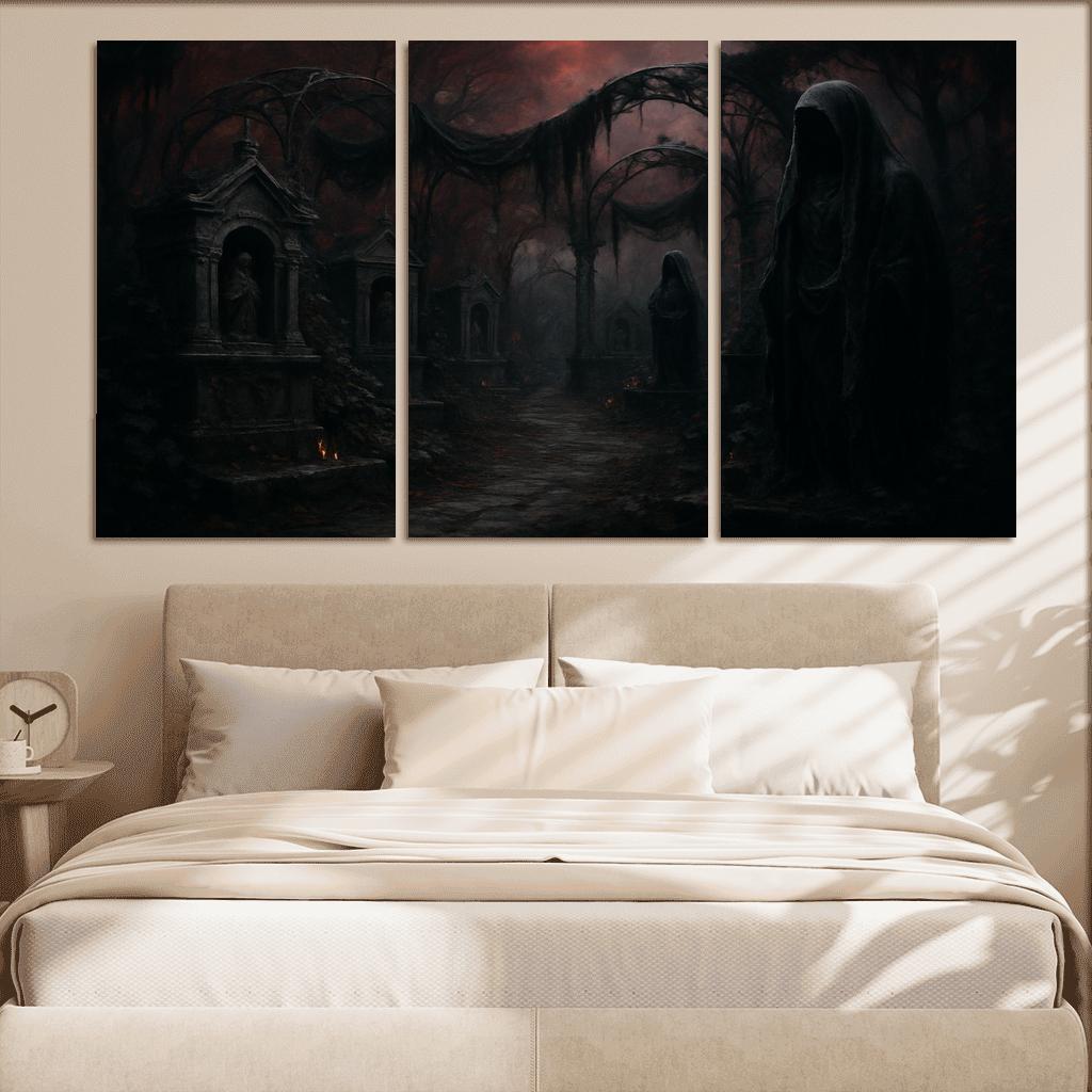 Veiled Reliquary Garden wall decor