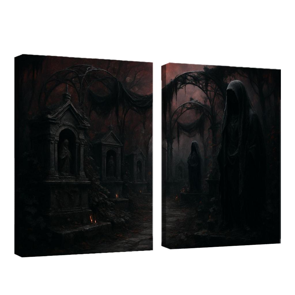 Veiled Reliquary Garden wall decor