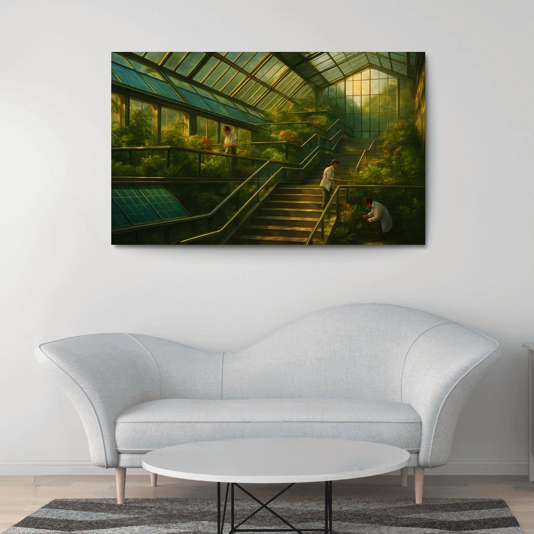 Luminous Terraced Conservatory home decor