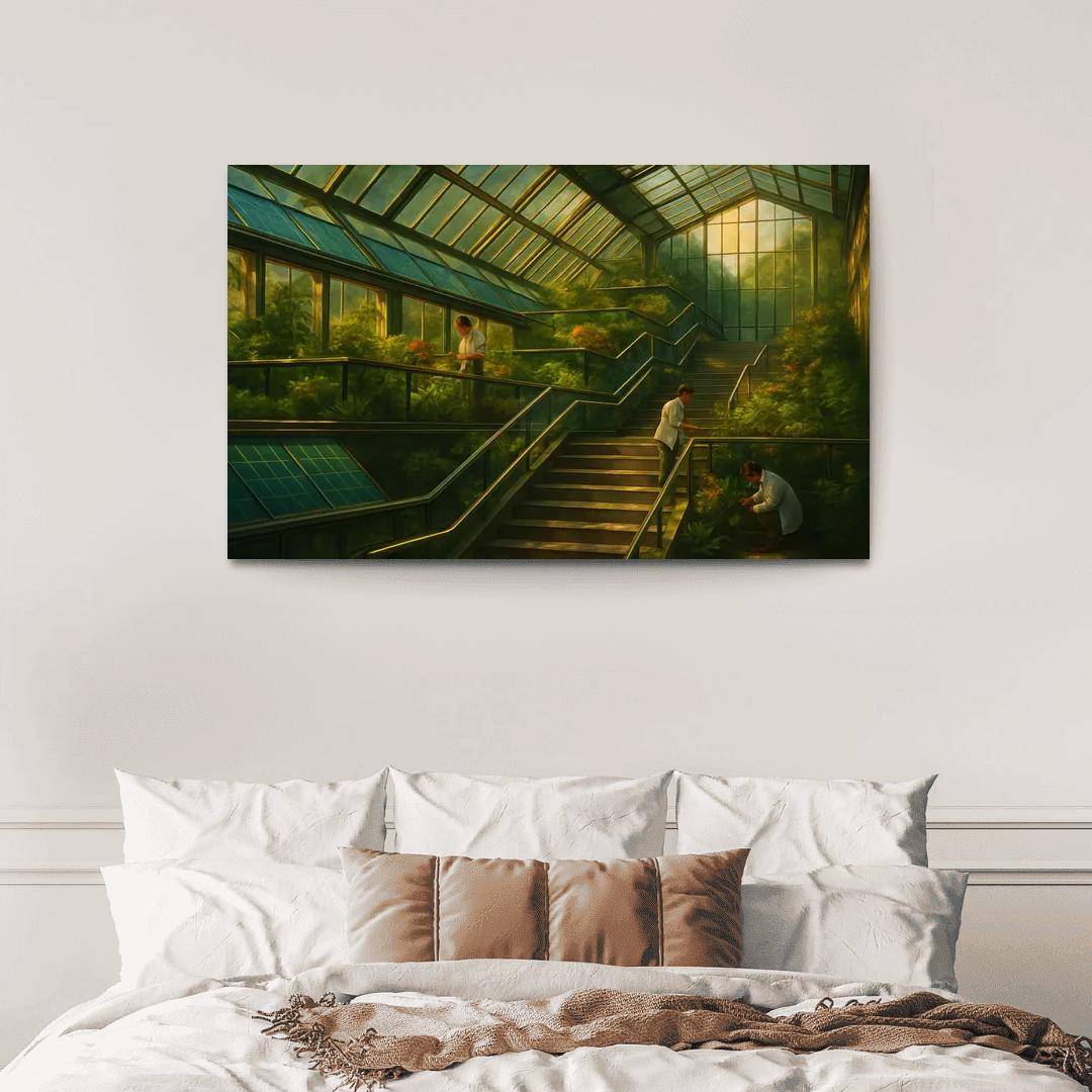 Luminous Terraced Conservatory home decor