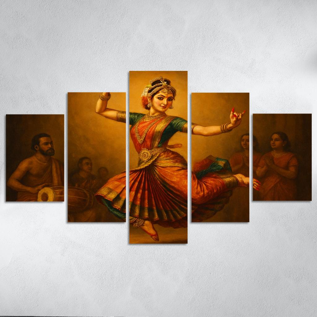 Kuchipudi Rhythm Theater framed paintings