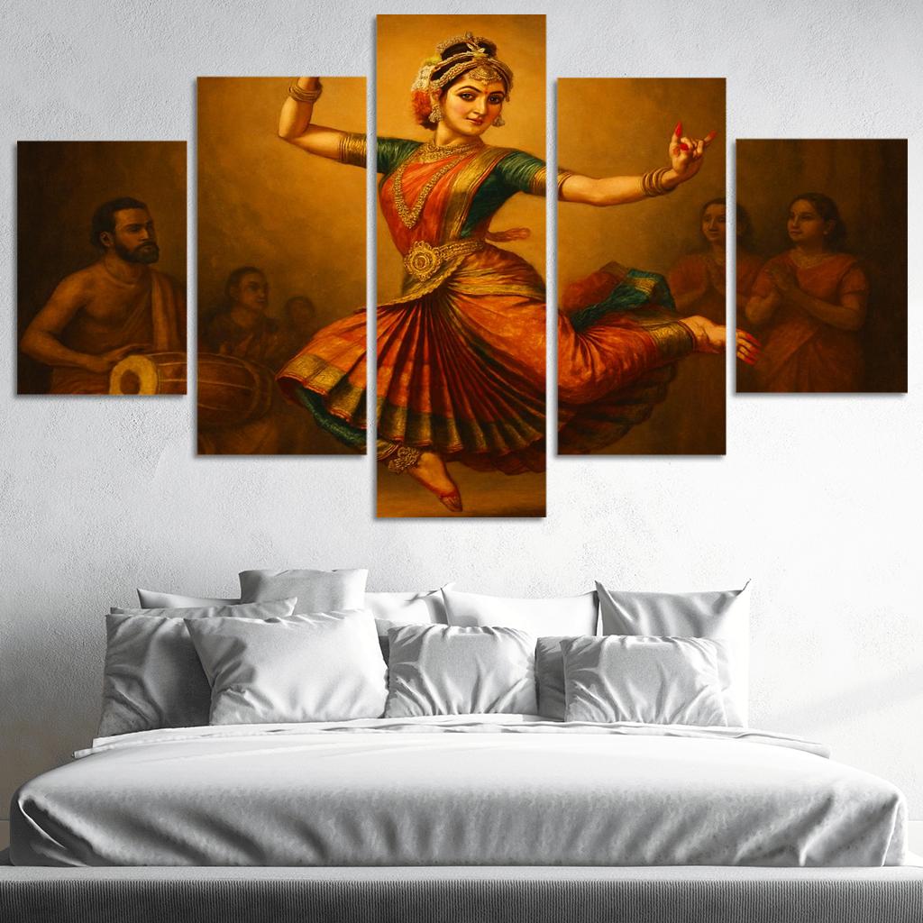 Kuchipudi Rhythm Theater framed paintings