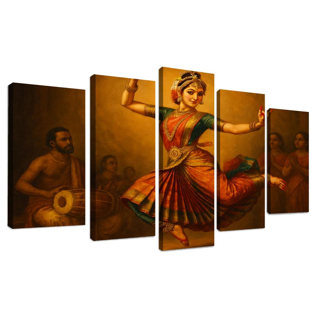 Kuchipudi Rhythm Theater framed paintings