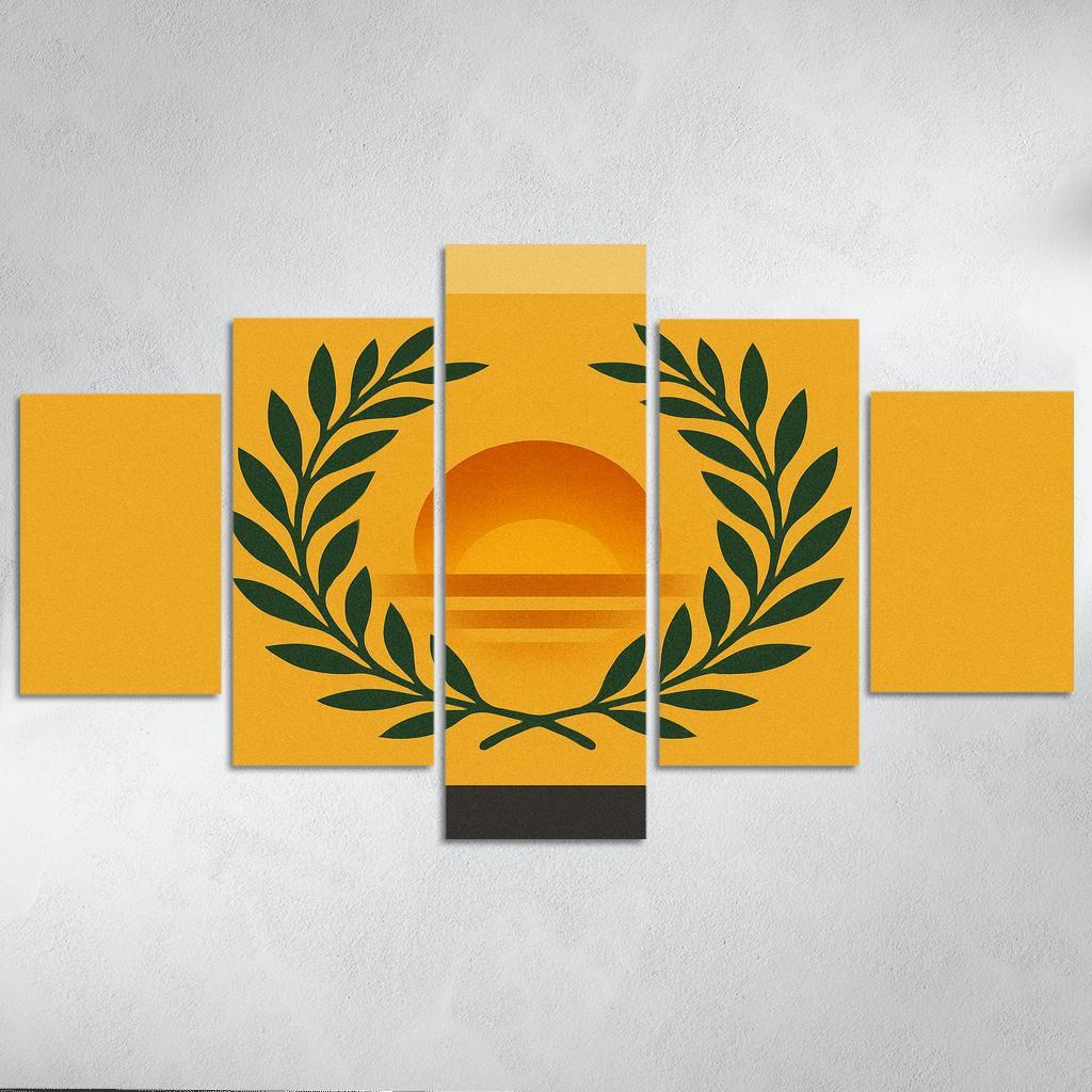 Golden Harvest Standard framed paintings