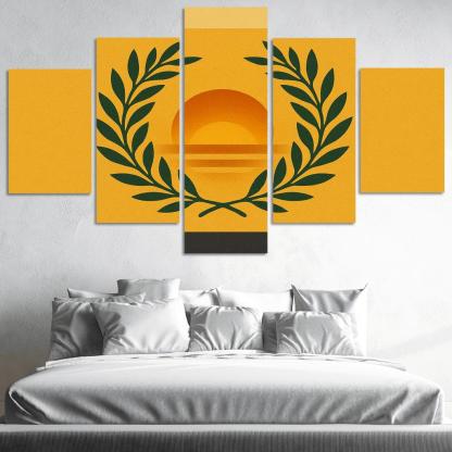 Golden Harvest Standard framed paintings