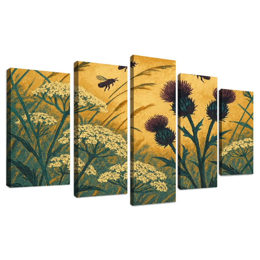 Prairie Lace And Thistle Study decor