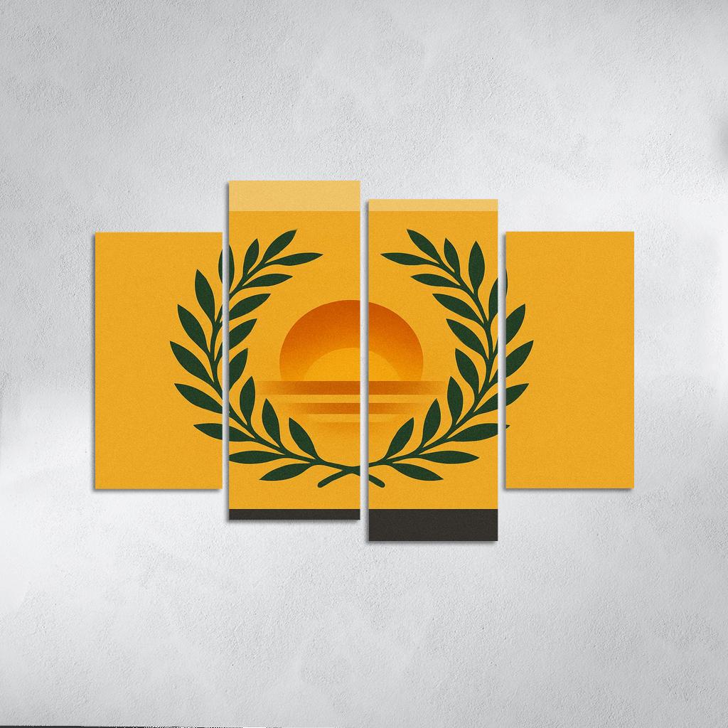 Golden Harvest Standard framed paintings