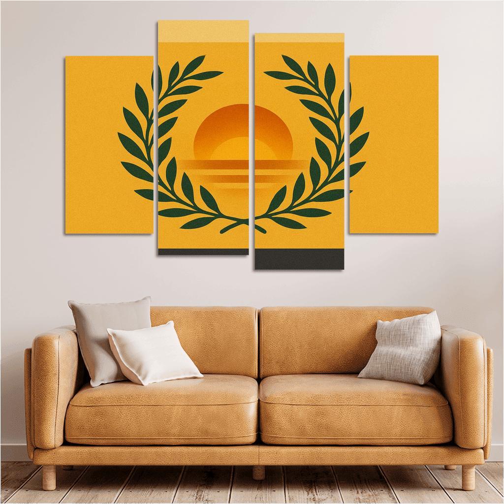 Golden Harvest Standard framed paintings