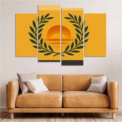 Golden Harvest Standard framed paintings