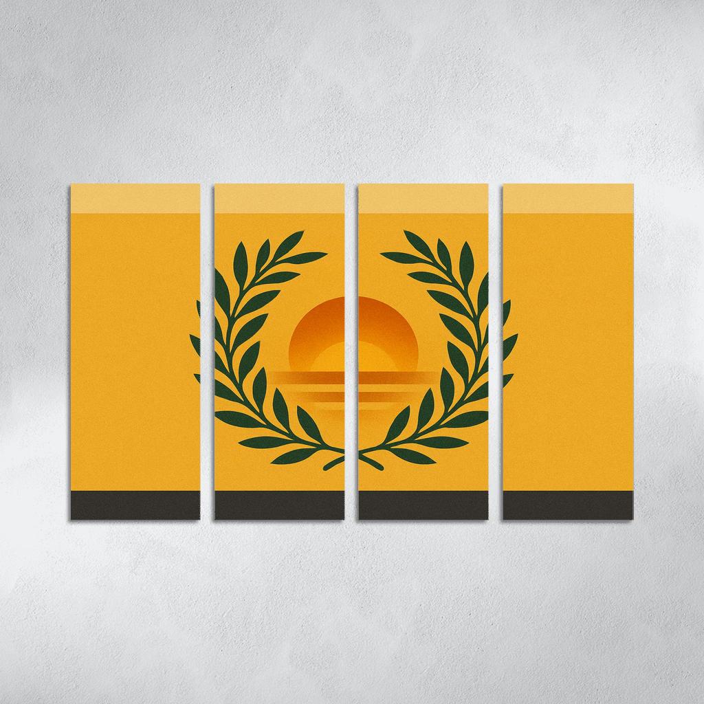 Golden Harvest Standard framed paintings