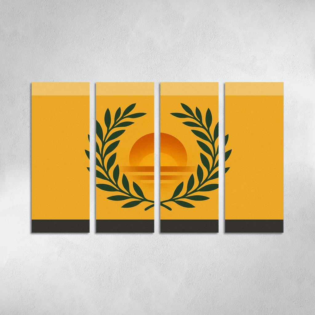 Golden Harvest Standard framed paintings