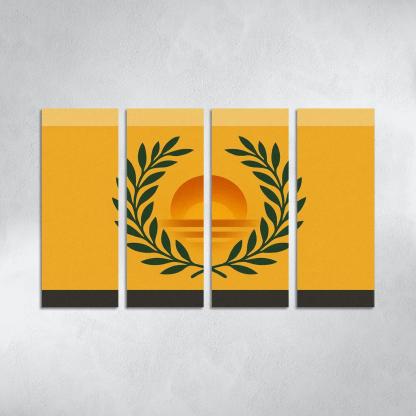 Golden Harvest Standard framed paintings