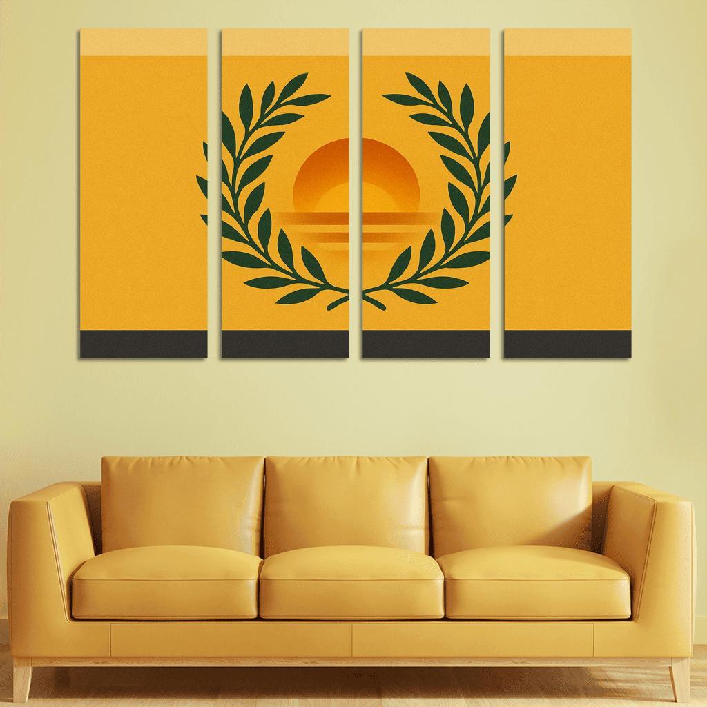 Golden Harvest Standard framed paintings