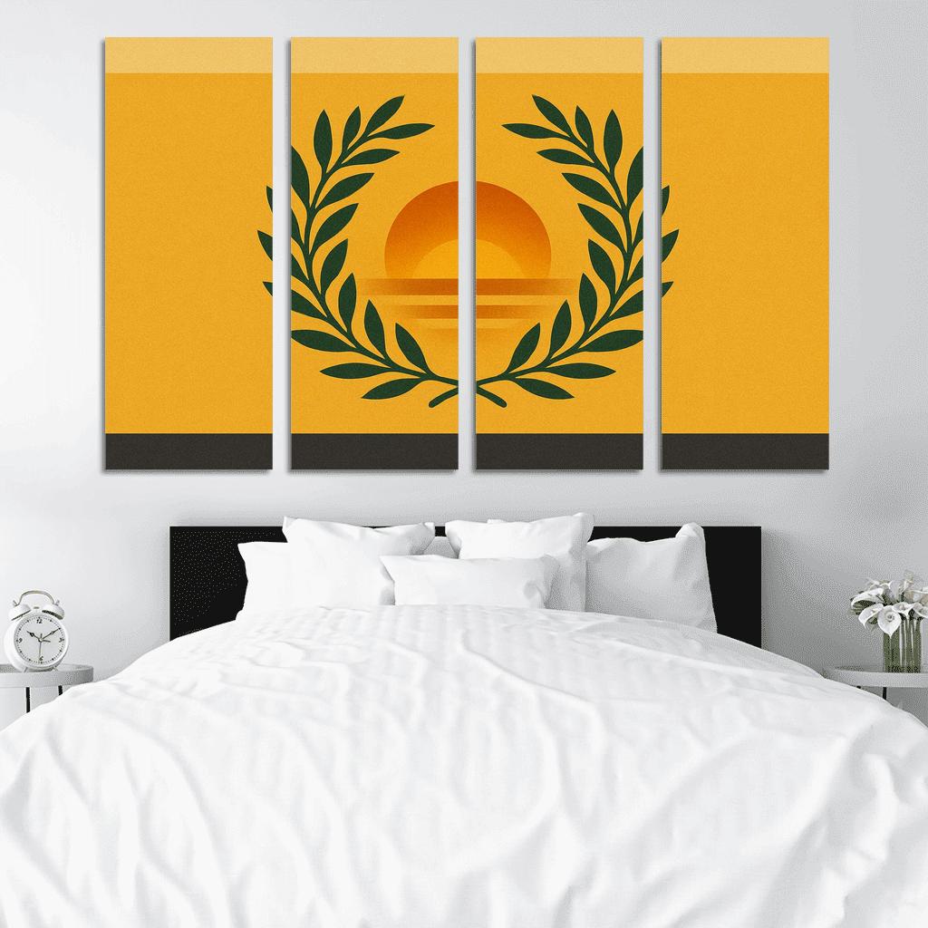 Golden Harvest Standard framed paintings