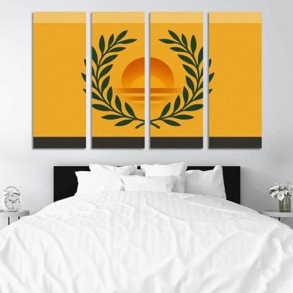 Golden Harvest Standard framed paintings