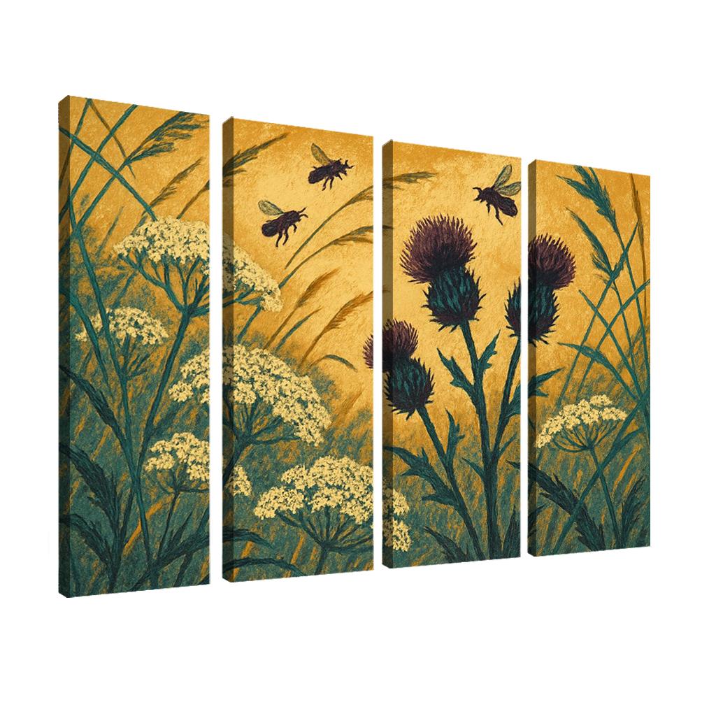 Prairie Lace And Thistle Study decor