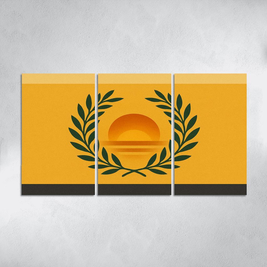 Golden Harvest Standard framed paintings