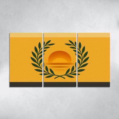 Golden Harvest Standard framed paintings