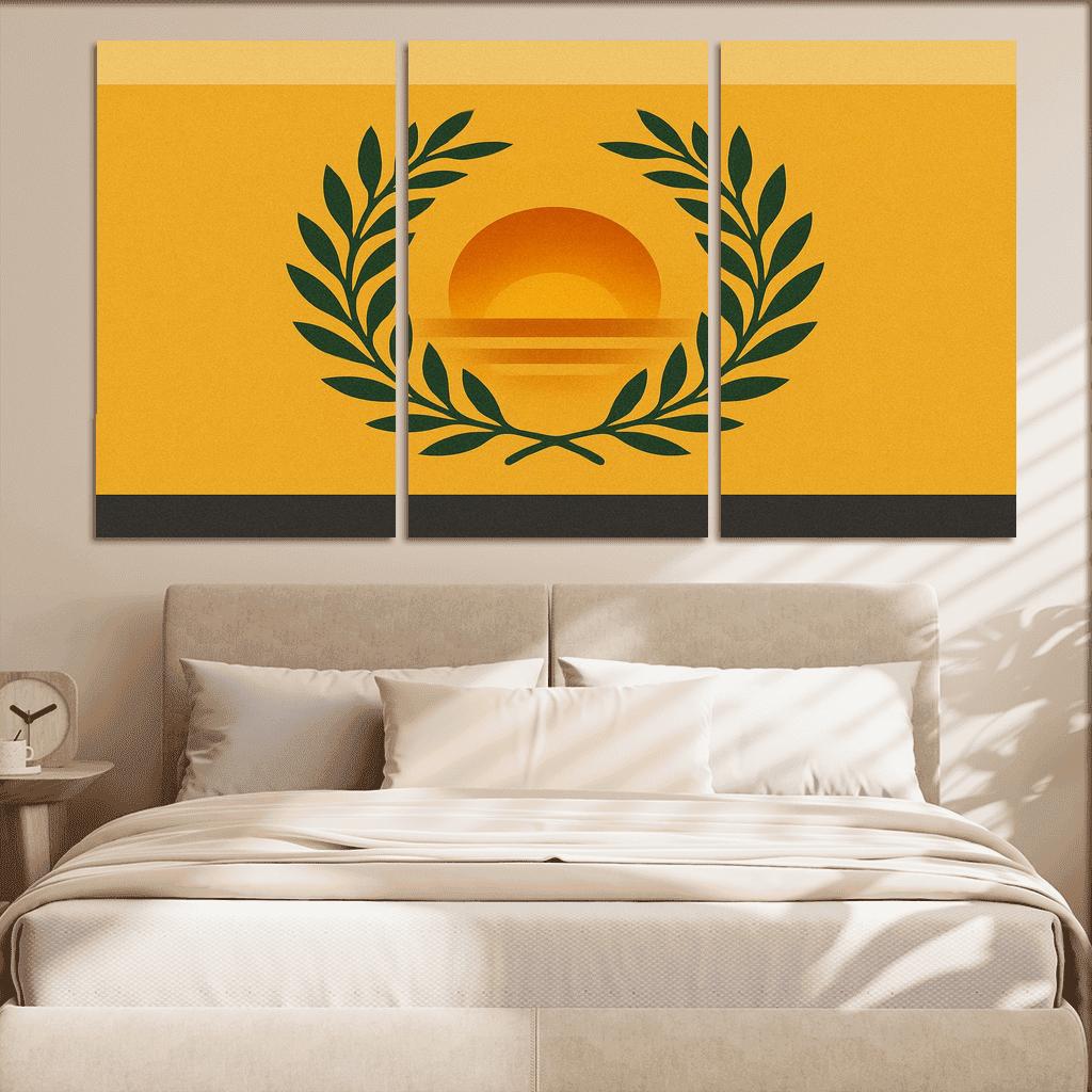 Golden Harvest Standard framed paintings