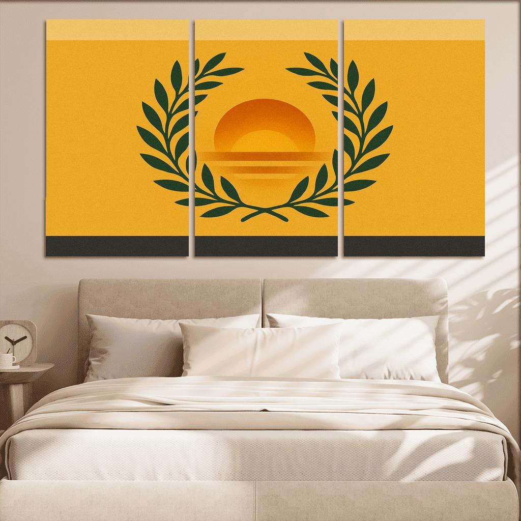 Golden Harvest Standard framed paintings