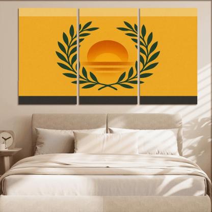 Golden Harvest Standard framed paintings