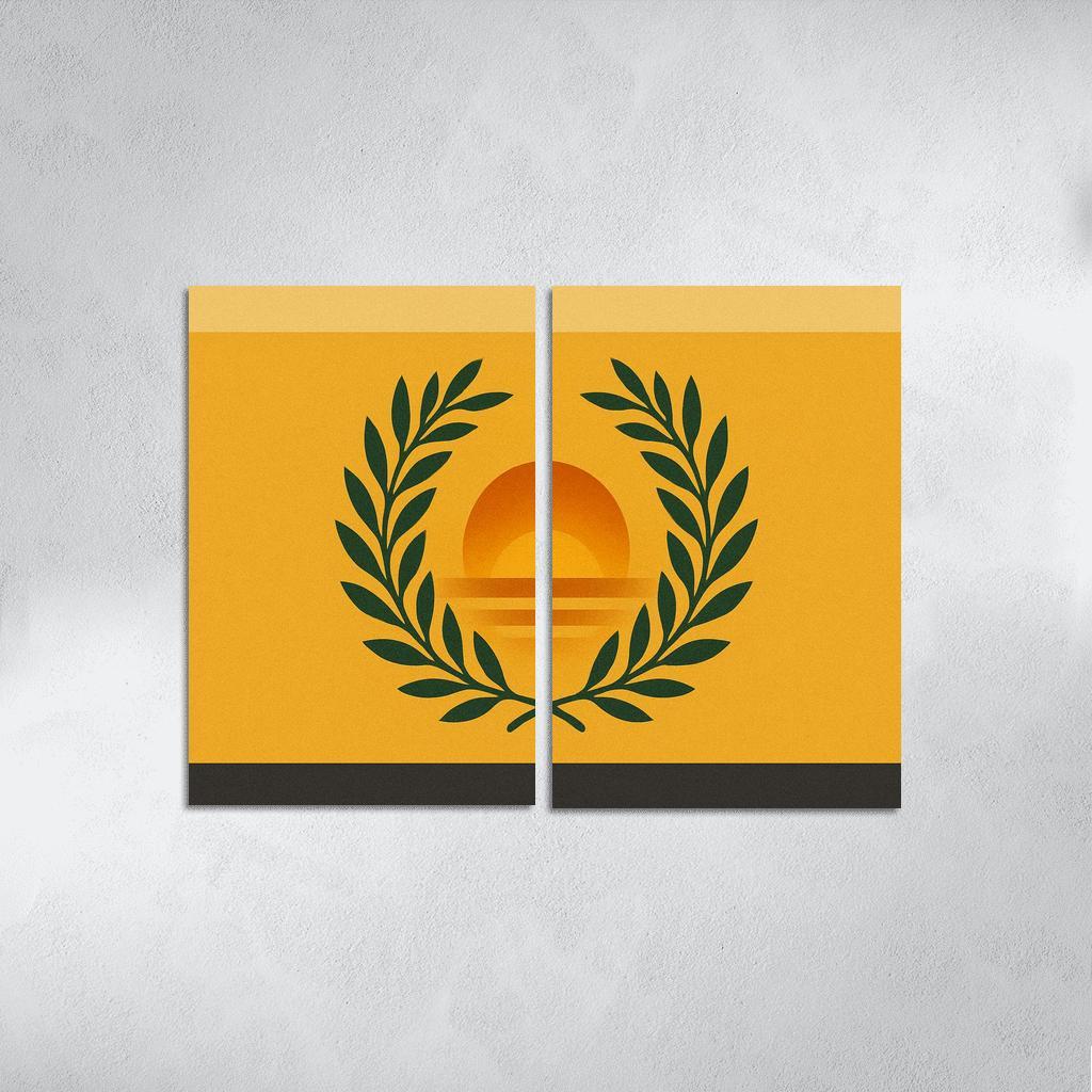 Golden Harvest Standard framed paintings