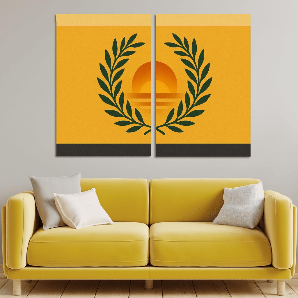 Golden Harvest Standard framed paintings