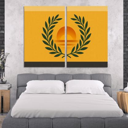 Golden Harvest Standard framed paintings