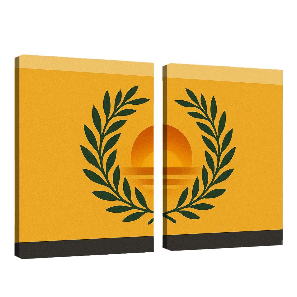 Golden Harvest Standard framed paintings