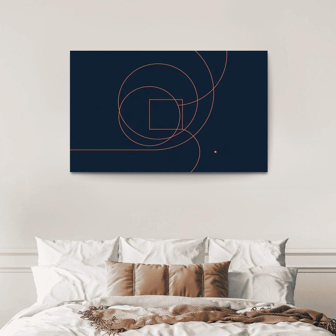 Solitude Geometry wall art