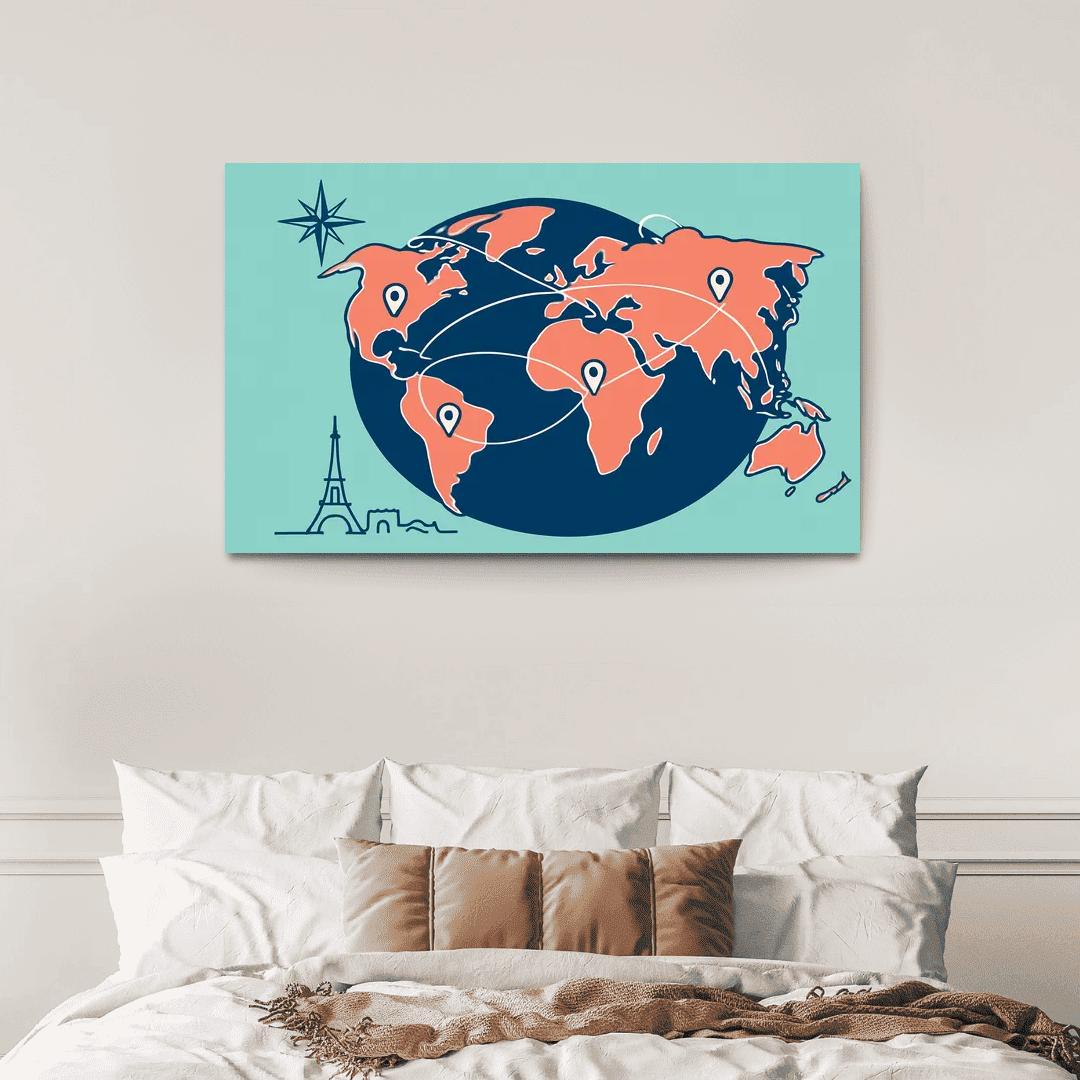 Arc Of Voyagers framed paintings