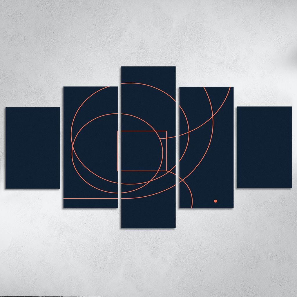 Solitude Geometry wall art