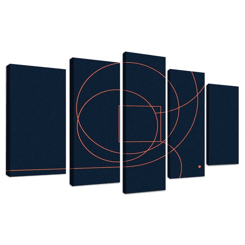 Solitude Geometry wall art