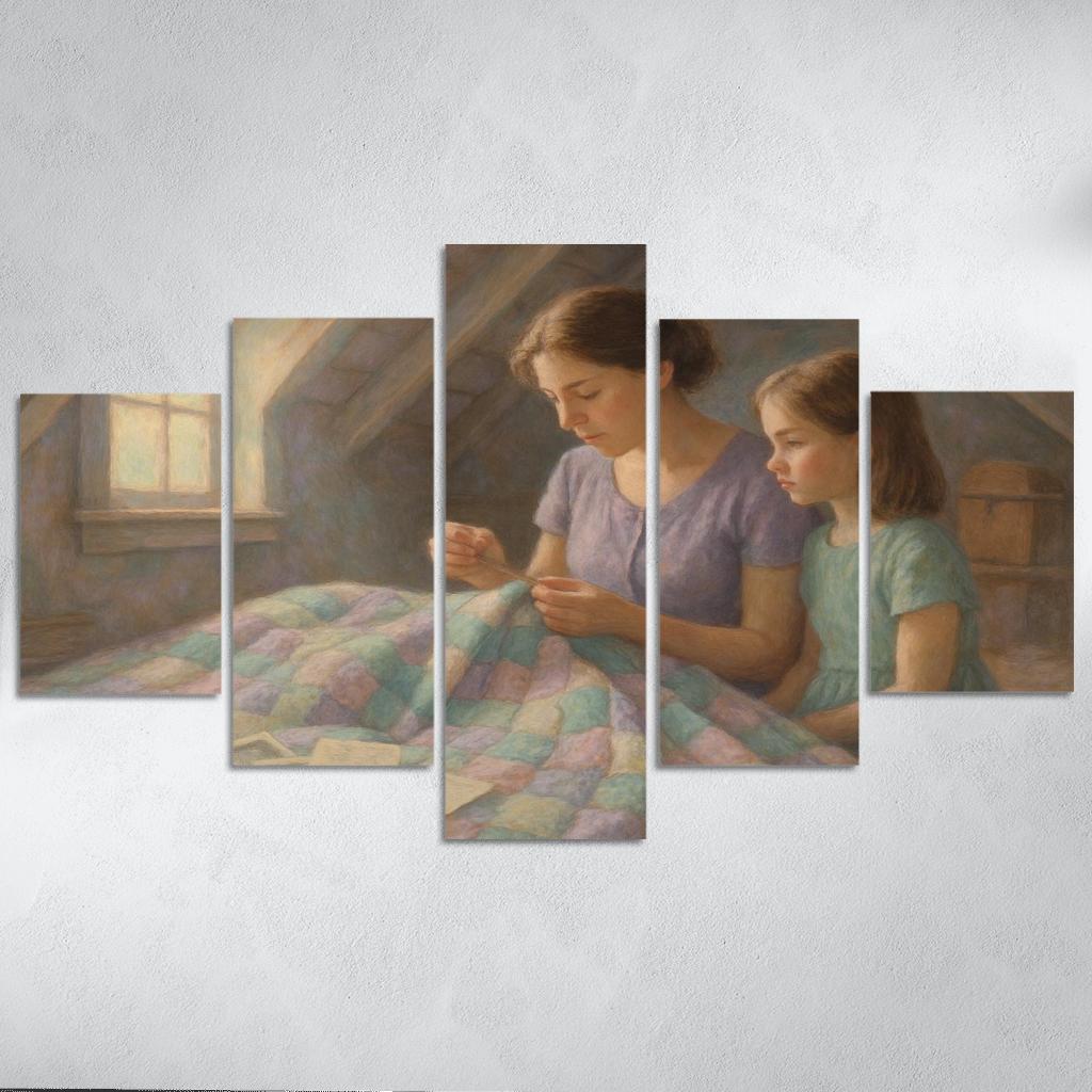 The Quilt Of Quiet Courage art trends