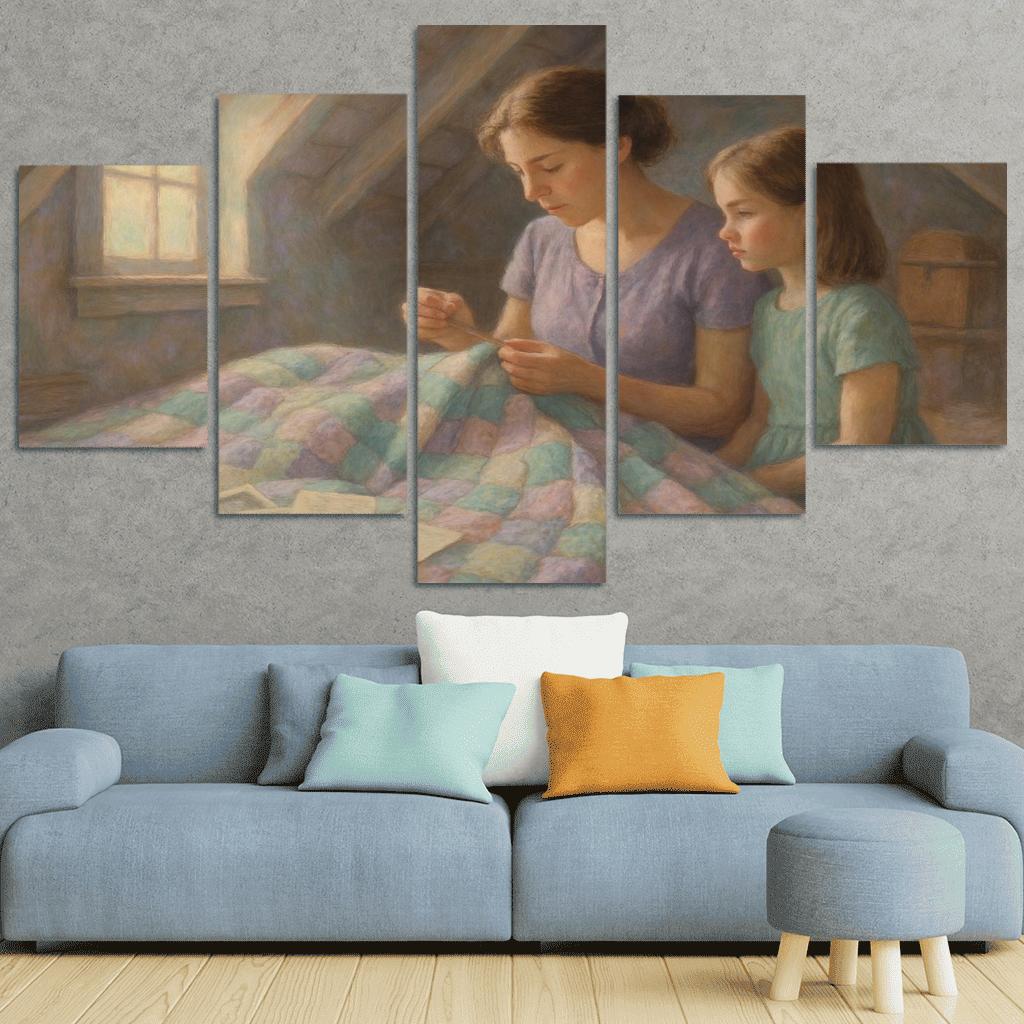 The Quilt Of Quiet Courage art trends