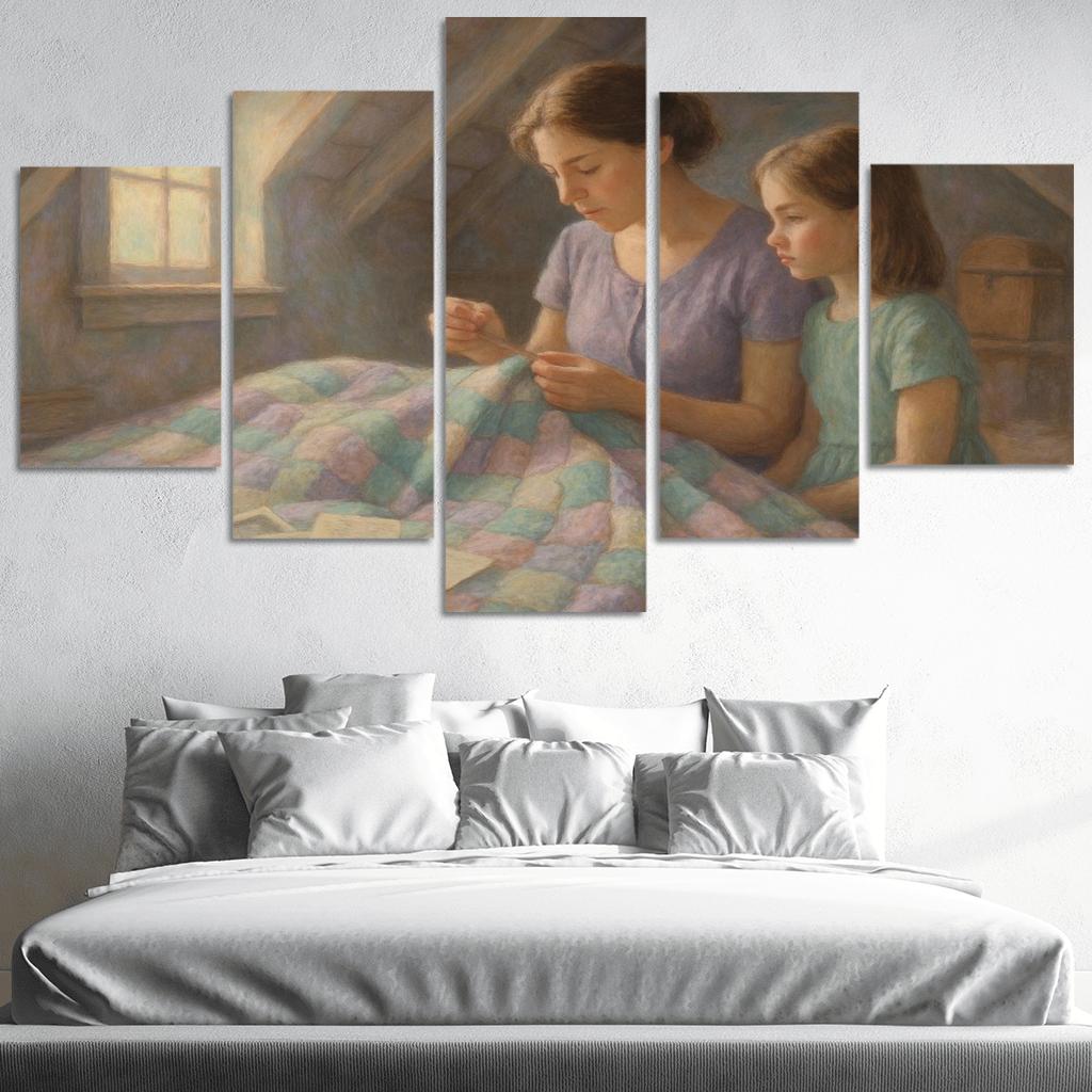 The Quilt Of Quiet Courage art trends