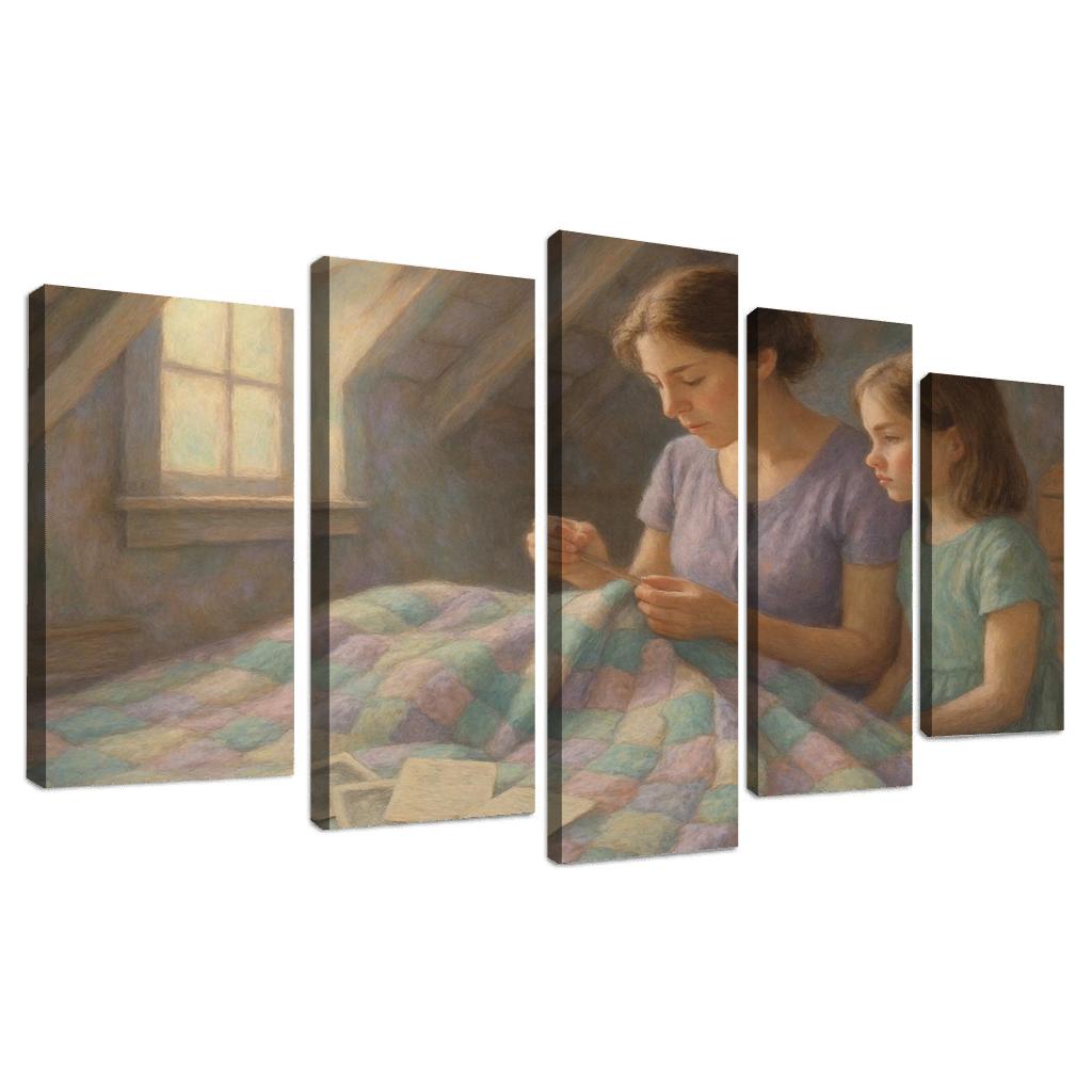 The Quilt Of Quiet Courage art trends