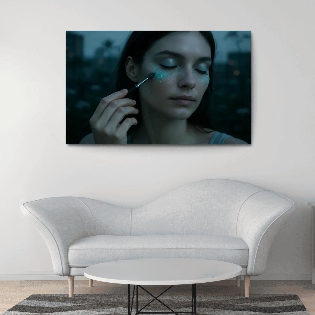 Bioluminescent Makeup art trends