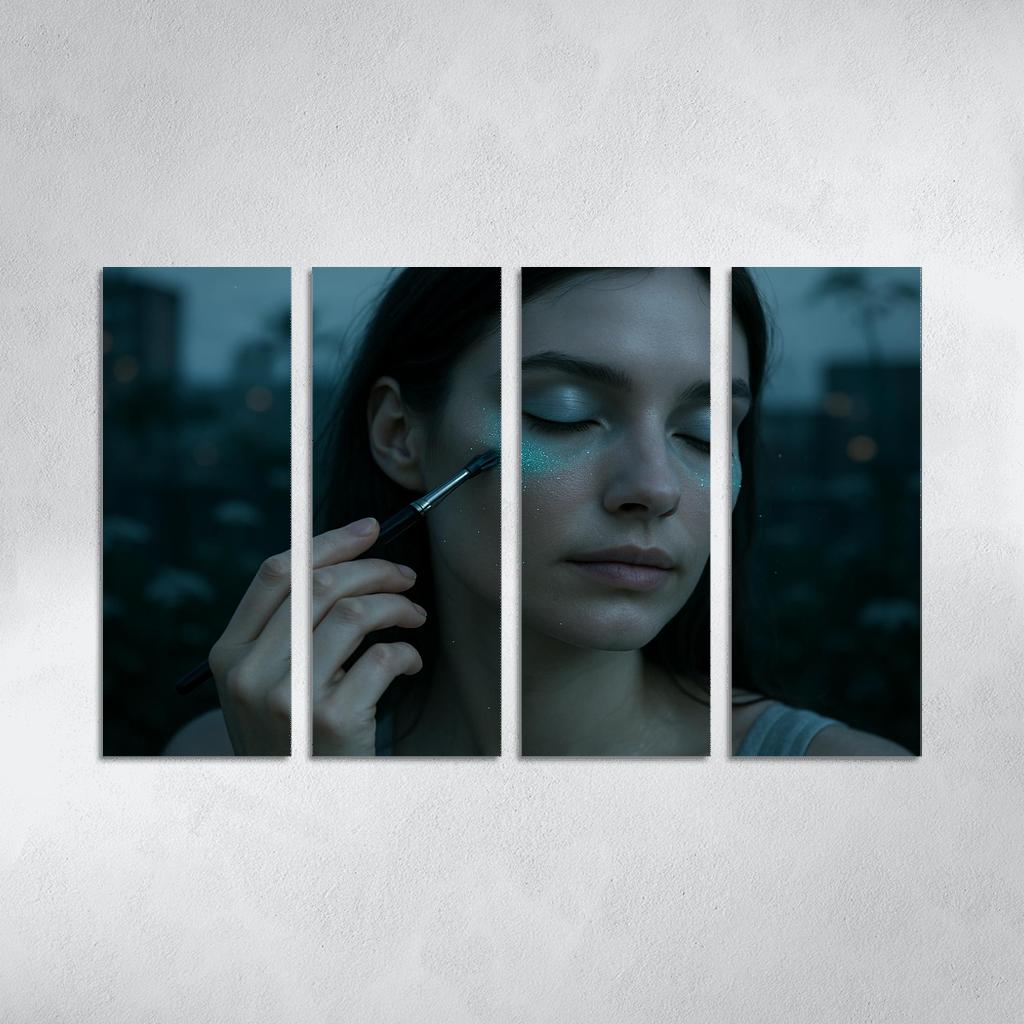 Bioluminescent Makeup art trends