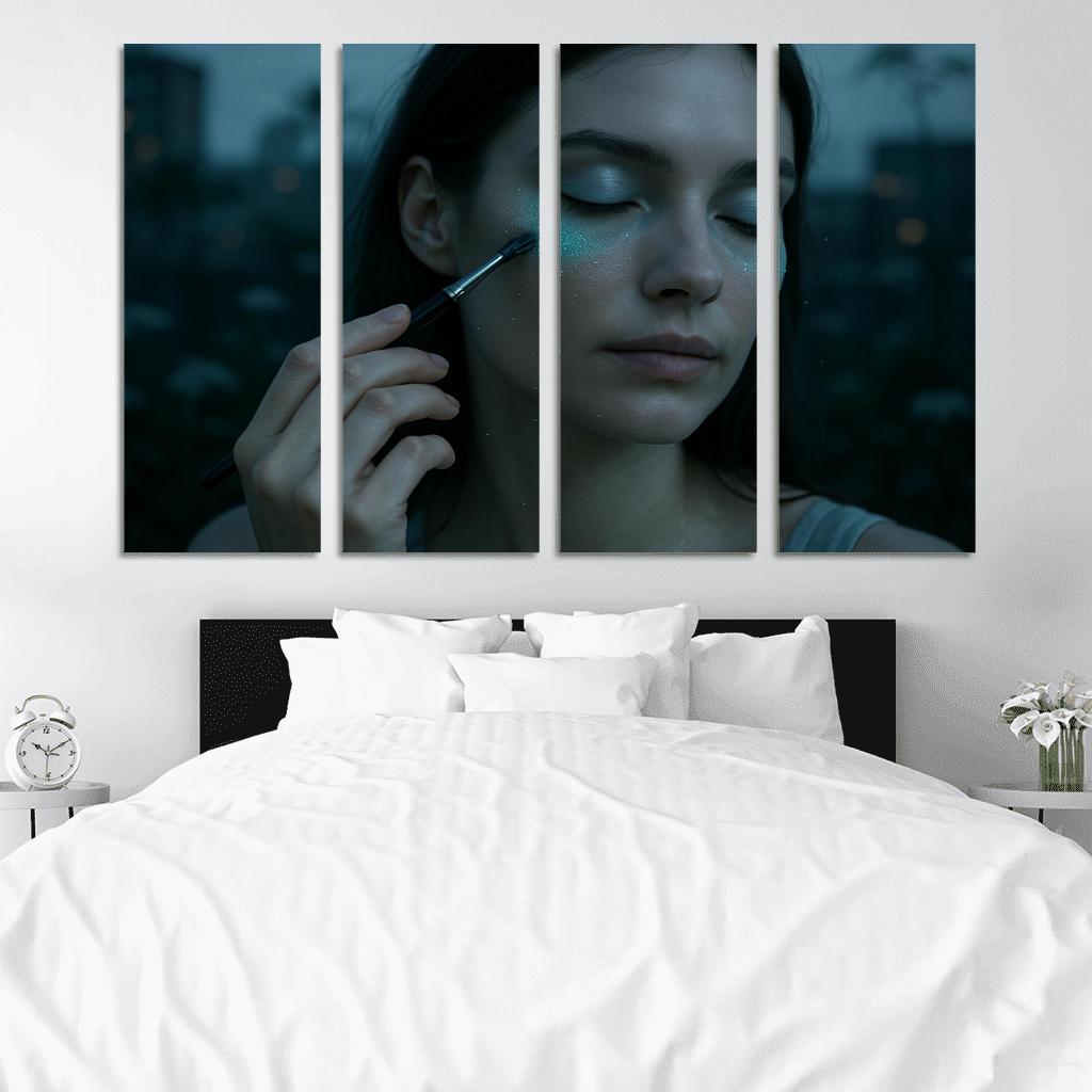 Bioluminescent Makeup art trends