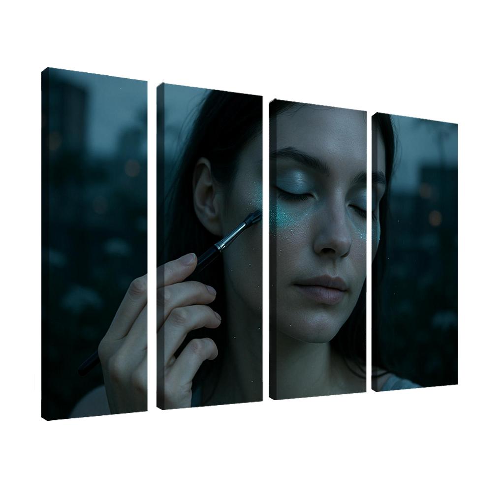 Bioluminescent Makeup art trends