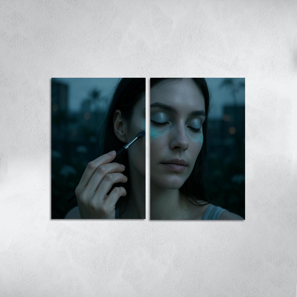 Bioluminescent Makeup art trends