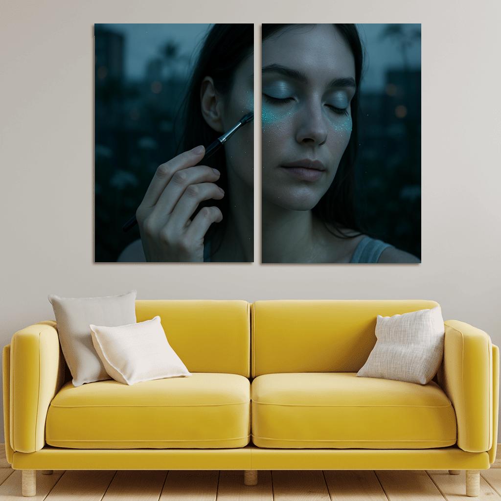 Bioluminescent Makeup art trends