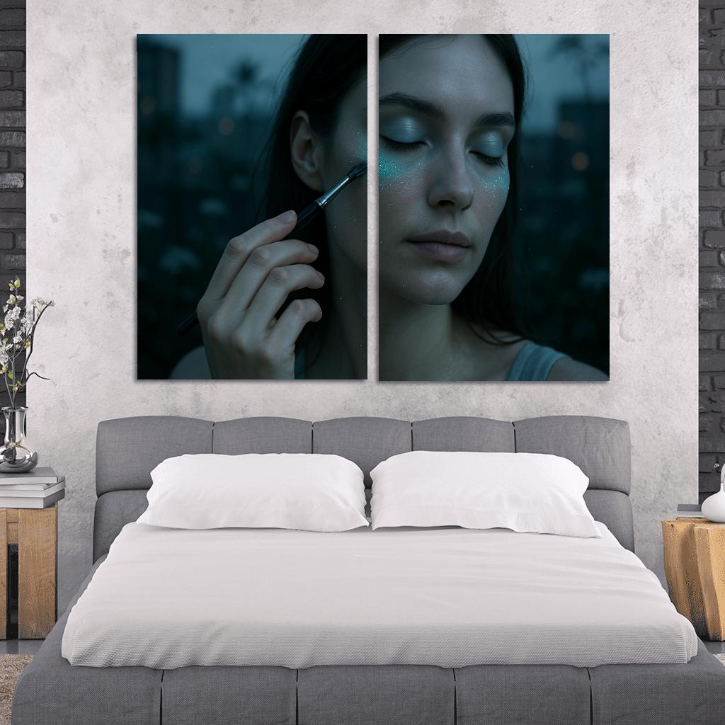 Bioluminescent Makeup art trends