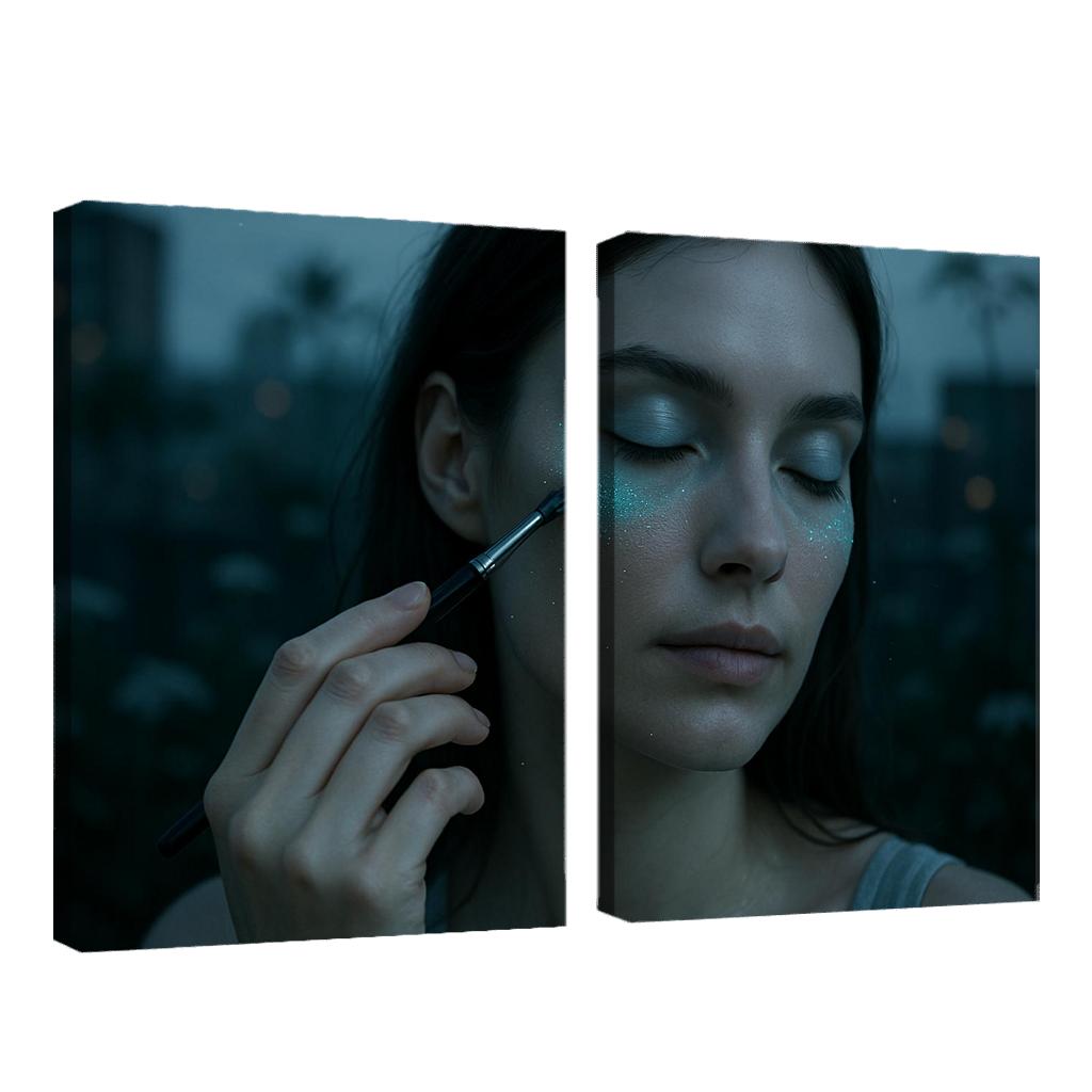 Bioluminescent Makeup art trends