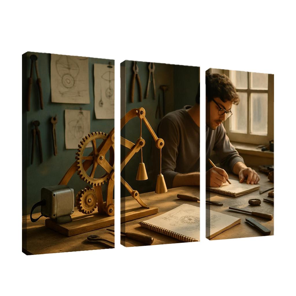 Kinetic Sculpture Workshop one-piece frames