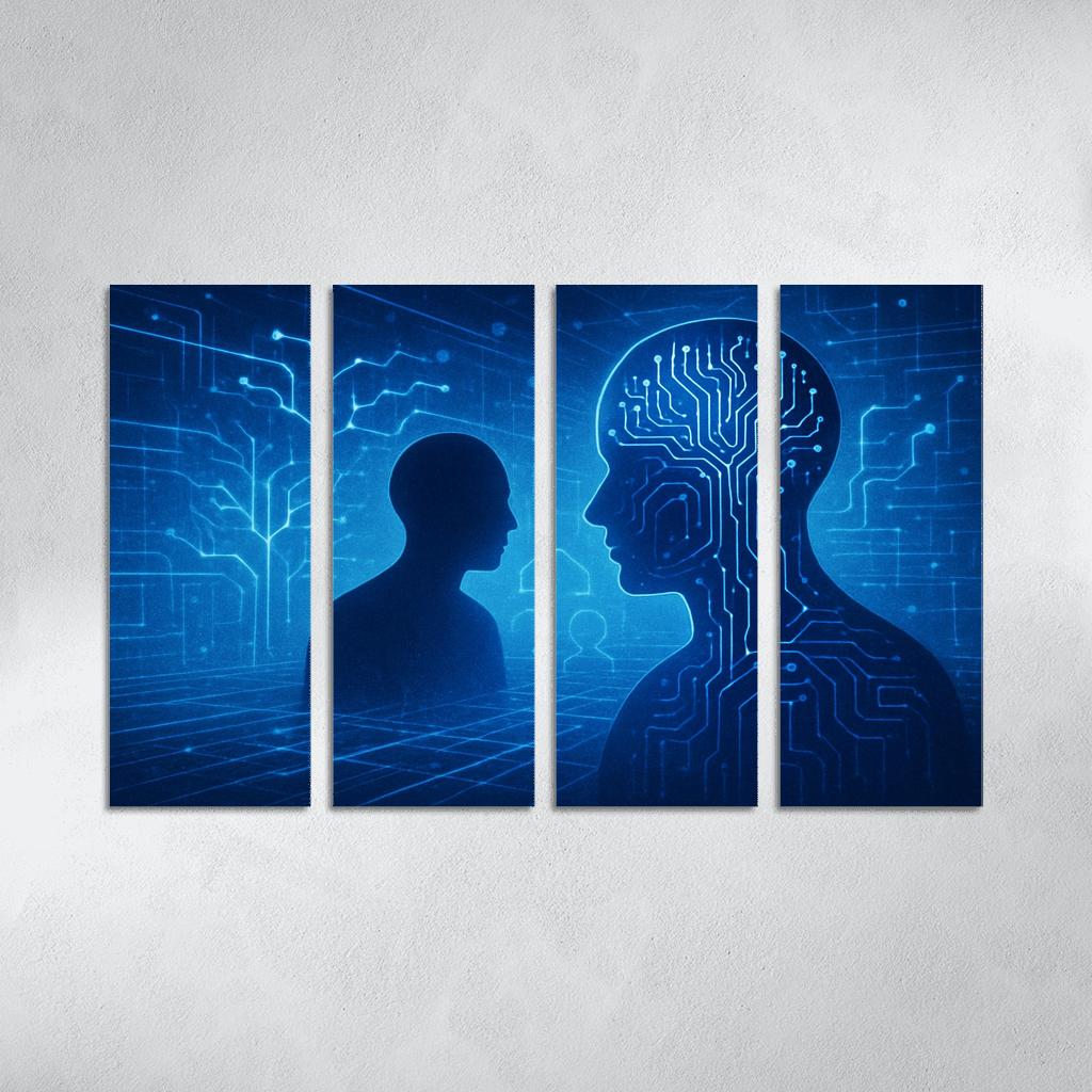 Ethical AI: Navigating Morality In Machine Learning wall decor