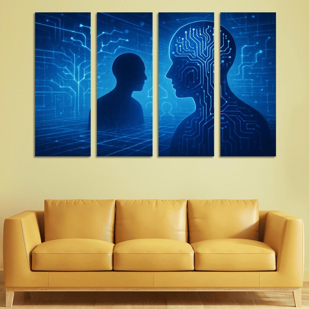 Ethical AI: Navigating Morality In Machine Learning wall decor